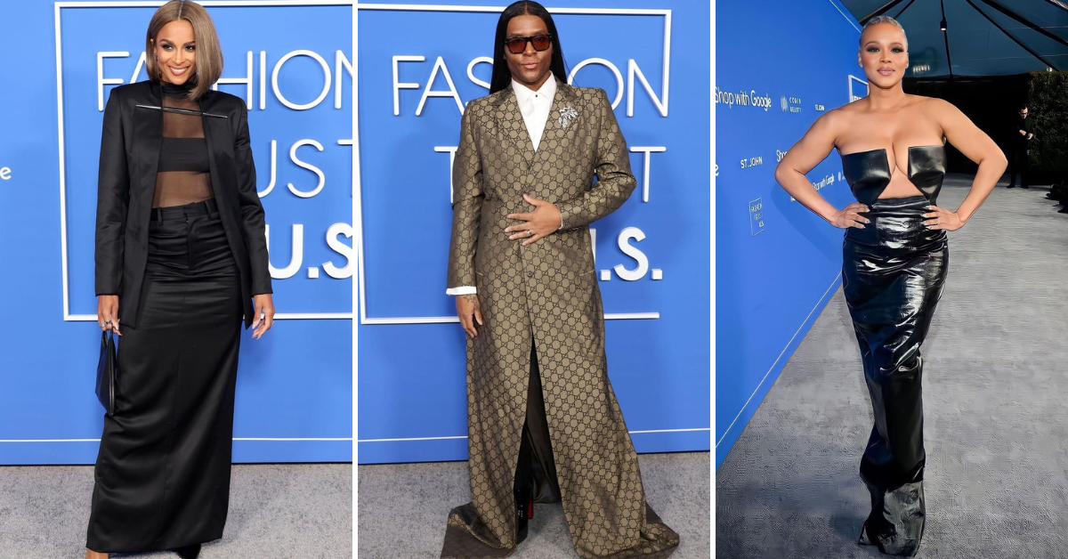 The Fashion Trust Awards featuring Ciara in Grace Ling, Law Roach in Gucci , and Claire Sulmers in Rick Owens, Sponsored by Shop with Google