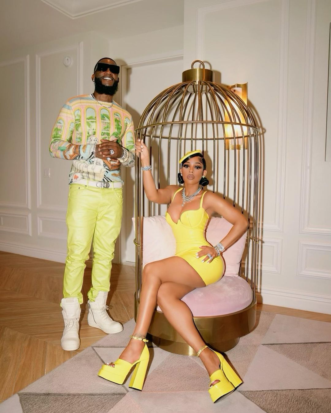Keyshia Kaor and Gucci Mane  Instagram model outfits, 90s street fashion, Couple  outfits