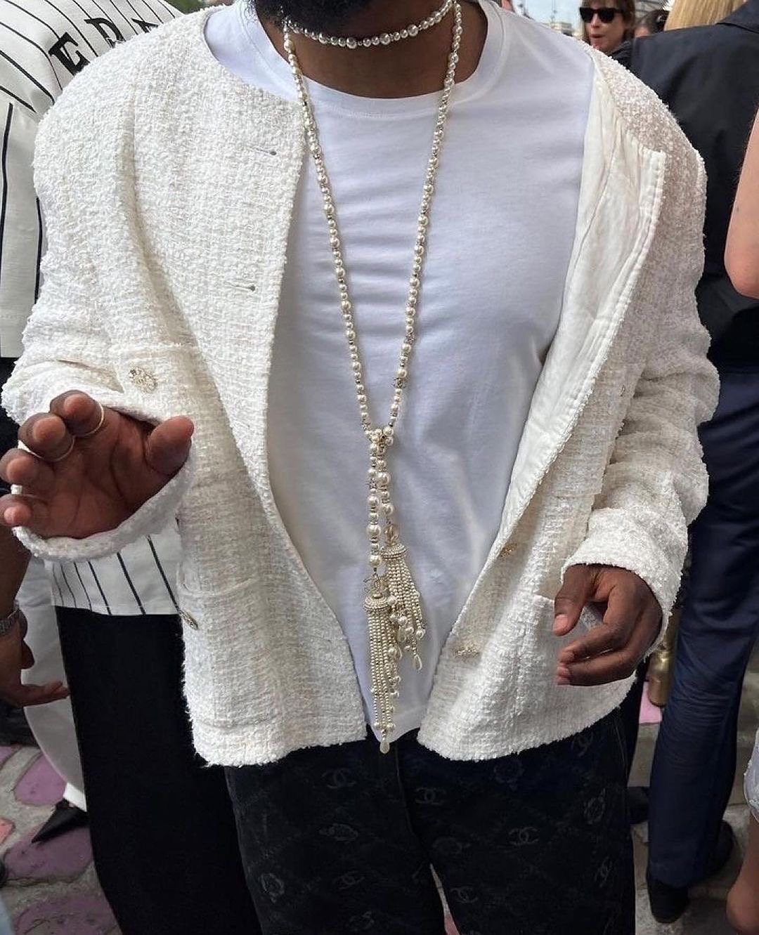 Kendrick Lamar Attends Chanel Fashion Show In Paris