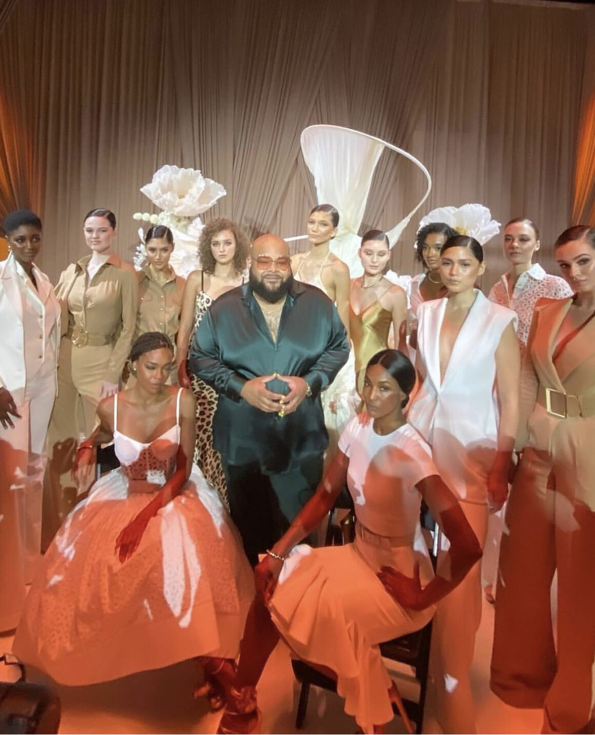 Sergio Hudson Debuted  his Spring 2024 Collection in Los Angeles with Ciarra Pardo, Bethann Hardison, Legendary Damon, Claire Sulmers + More