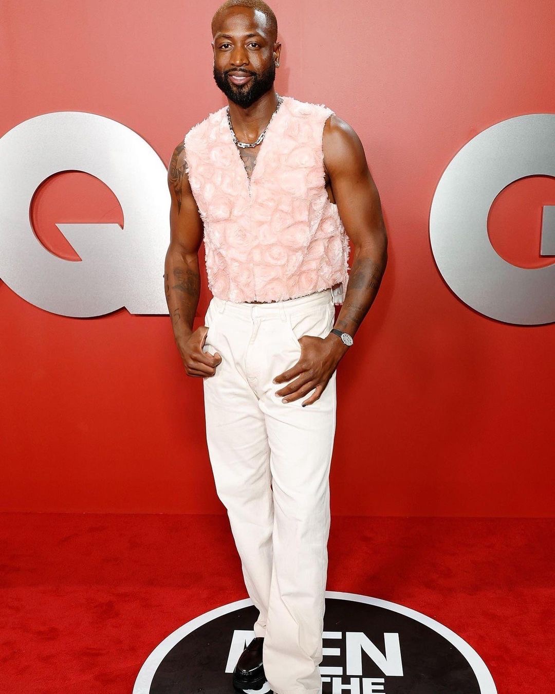GQ Males of The 12 months 12 months Style Bomb Appears: Kim Kardashian in Chrome Hearts, Dwayne Wade in Givenchy, Megan Thee Stallion in Salih Balta, Travis Scott in Maison