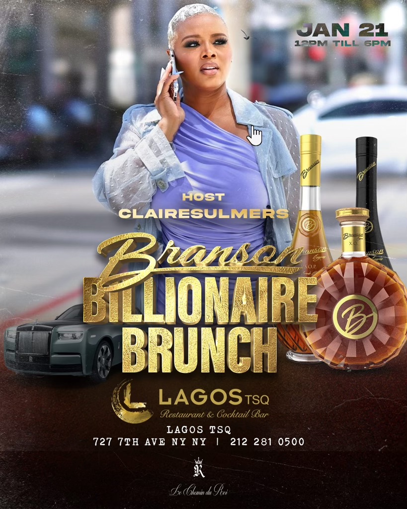 Upcoming New York Events: Billionaire’s Brunch at Lagos Times Square This Sunday + The Fabys (New Date!)