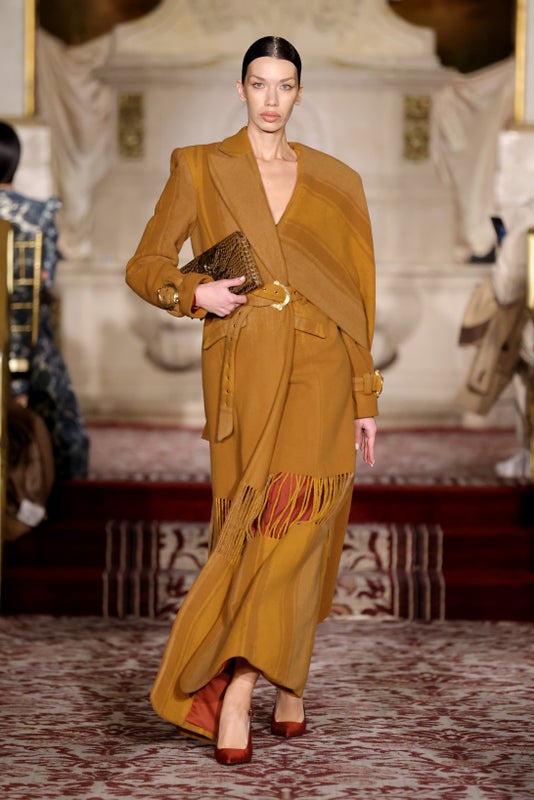 NYFW Christian Siriano FallWinter 24 Collection Runway Show Combined Glamour Sci Fi and Modernity 26