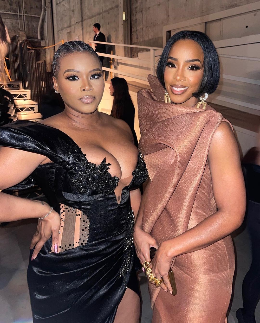 On the Scene The 2024 15 Percent Pledge Gala Featuring Kelly Rowland in Benchellal Jordyn Woods in Harbison.Studio Claire Sulmers in Matopeda Aurora James in Christopher John Rogers and More 14