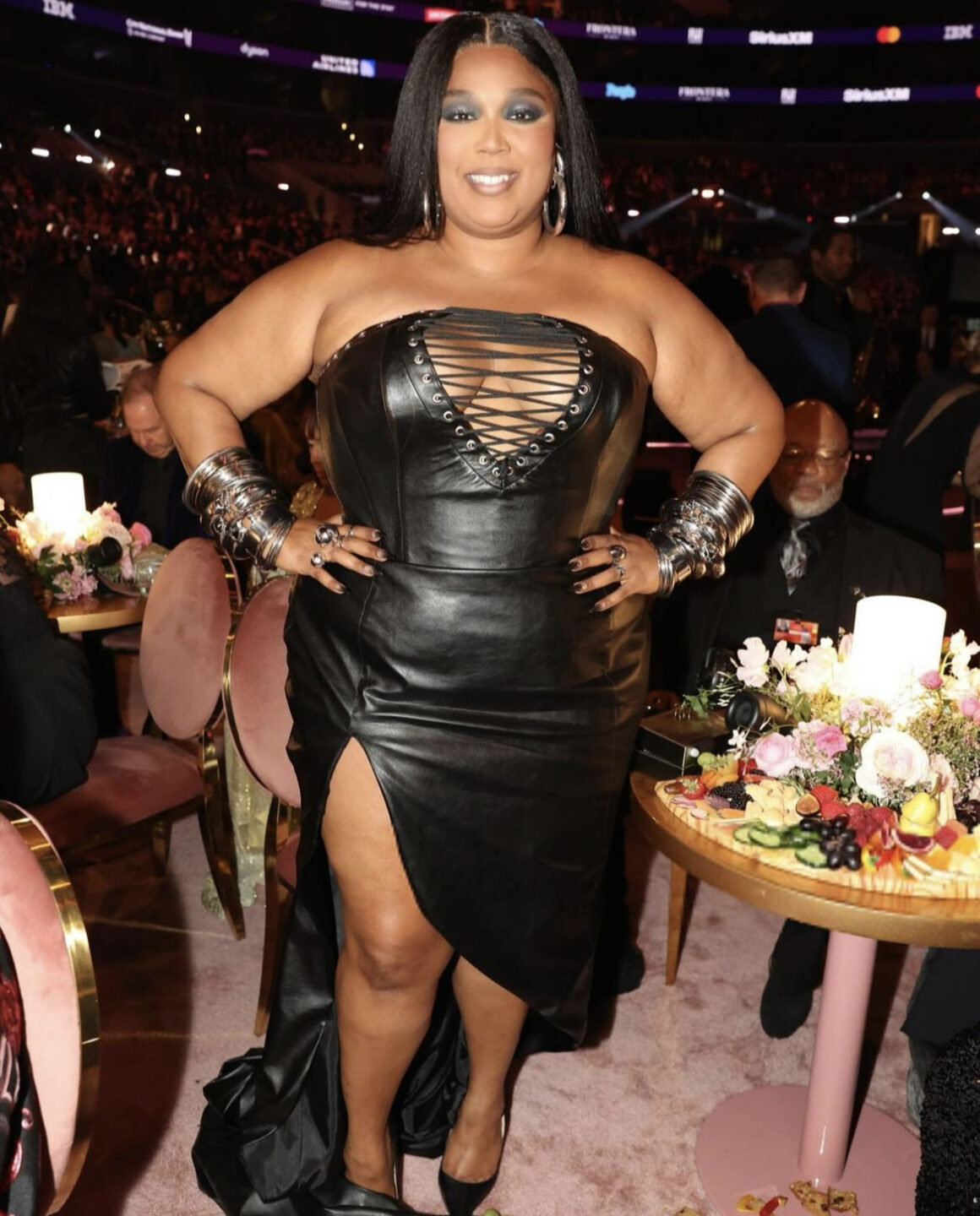 The Top 10 Best Dressed Celebs at the 2024 Grammys Beyonce in Louis Vuitton Doja Cat in Custom Dilara Victoria Monet in Versace Dawn Richards in Khosrov More Lizzo