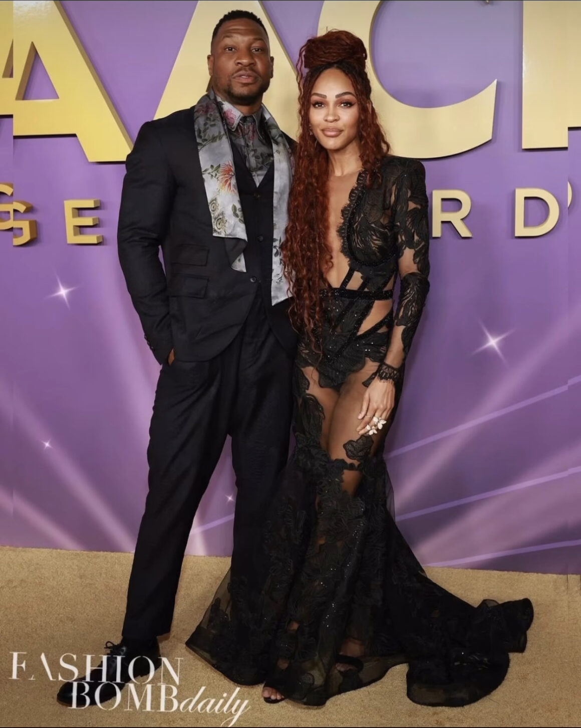 On the Scene at the 55th NAACP Image Awards Fantasia in Custom Mono Halley Bailey in Nicole Felicia Couture Tara Henson in Declare Tisha Campbell Martin in AnRfashions and More 1