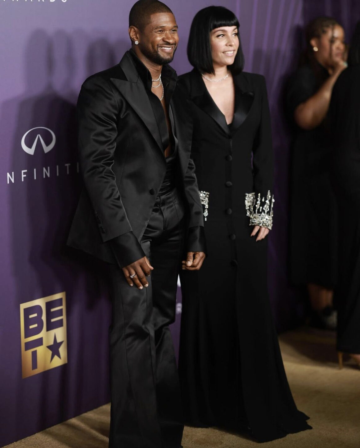 On the Scene at the 55th NAACP Image Awards Fantasia in Custom Mono Halley Bailey in Nicole Felicia Couture Tara Henson in Declare Tisha Campbell Martin in AnRfashions and More 2