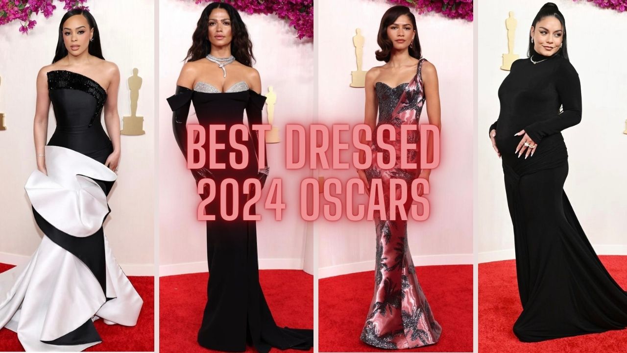 Top 10 Best-Dressed Celebs at the 2024 Oscar’s: Kristy Sarah Scott in Tony Ward,  Zendaya in Custom Giorgio Armani, Camila Alves in Versace, Vanessa Hudgens in Vera Wang & More!
