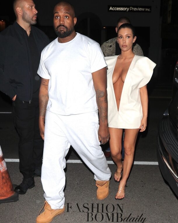 Fashion Bomb Couple: Kanye West and Bianca Censori Stepped Out in All ...