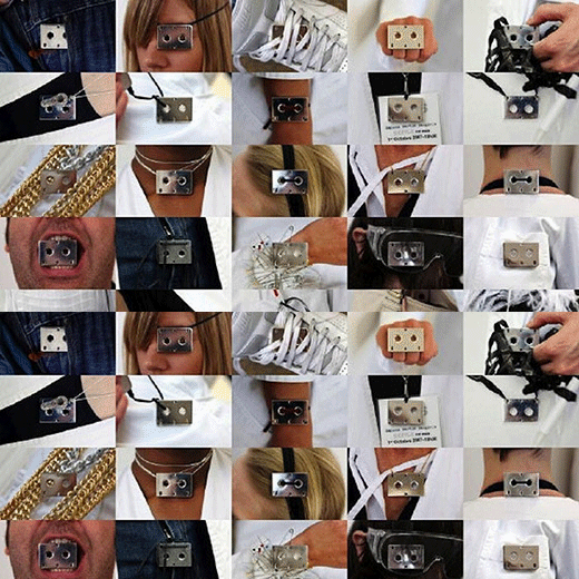 Cool Online Find : R.E.M x Maison Martin Margiela’s Cassette Tape Necklace