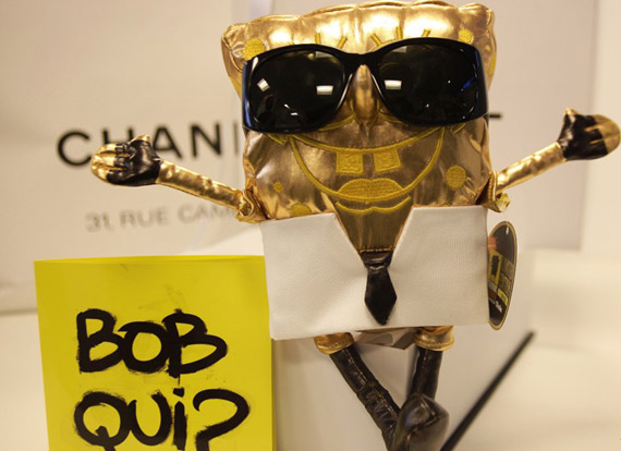 Bob Qui? Karl Lagerfeld Gives Spongebob a Makeover