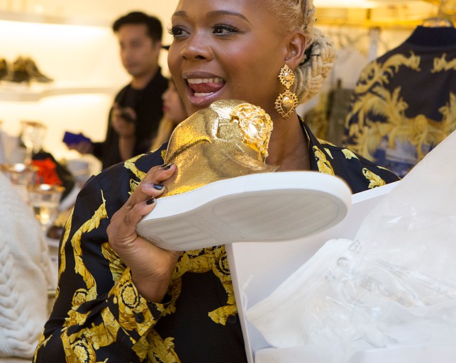 Claire’s Life: Versace’s #VersaceSneaker Event