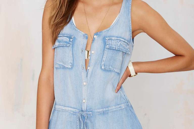 Bomb Product of the Day: Nasty Gal’s Ashley Chambray Denim Romper