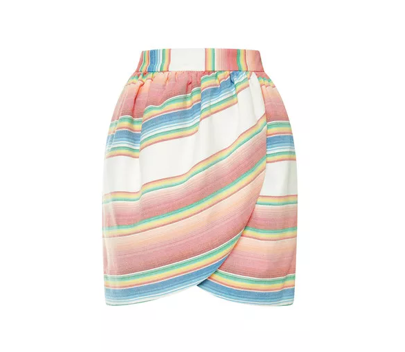 Bomb Product of the Day: Harvey Faircloth M’O Exclusive Striped Cotton Tulip Skirt