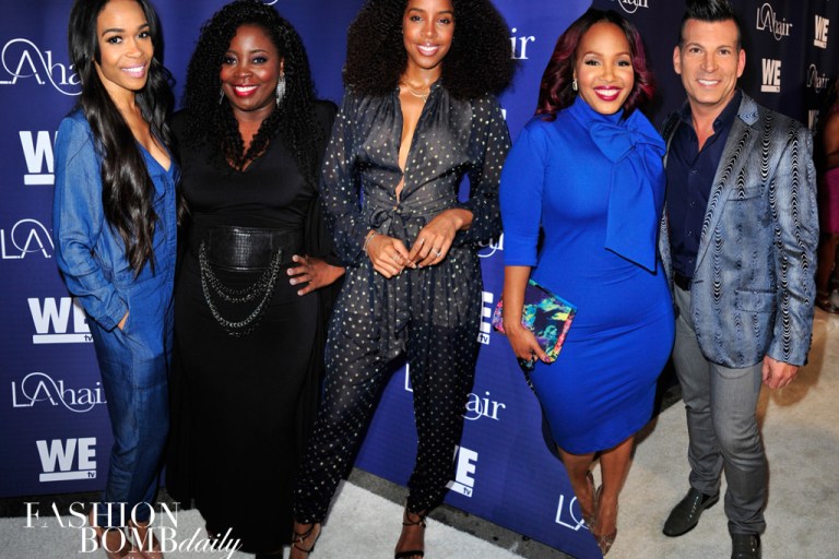 On the Scene: WE TV’s LA Hair Season 4 Premiere Party featuring Kelly Rowland, Michelle Williams, Kim Kimble, and More!