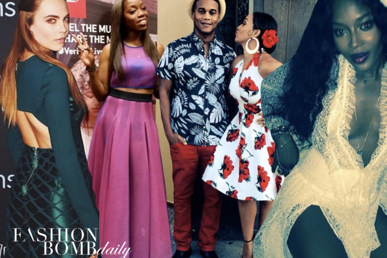 Weekend Instagram Hot! or Hmm…: The 2015 ESSENCE Festival, Naomi Campbell,  Jourdan Dunn & more!