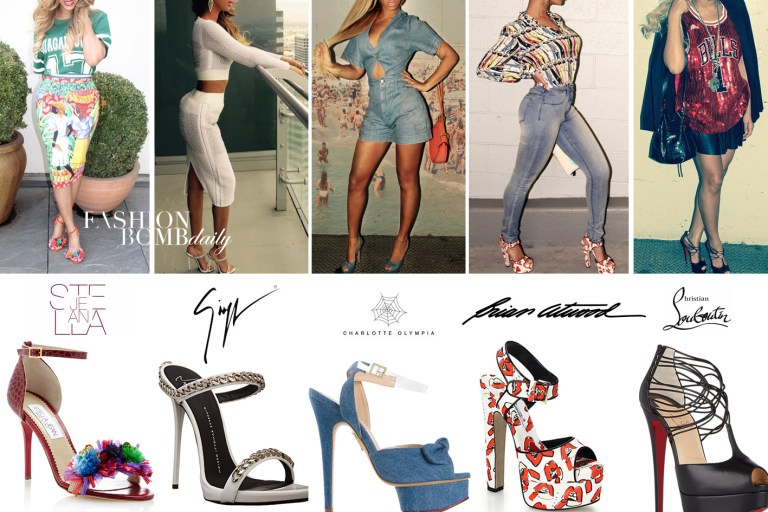 What’s in Her Shoe Closet? Beyonce in Azzedine Alaia, Giuseppe Zanotti, Charlotte Olympia, and more!