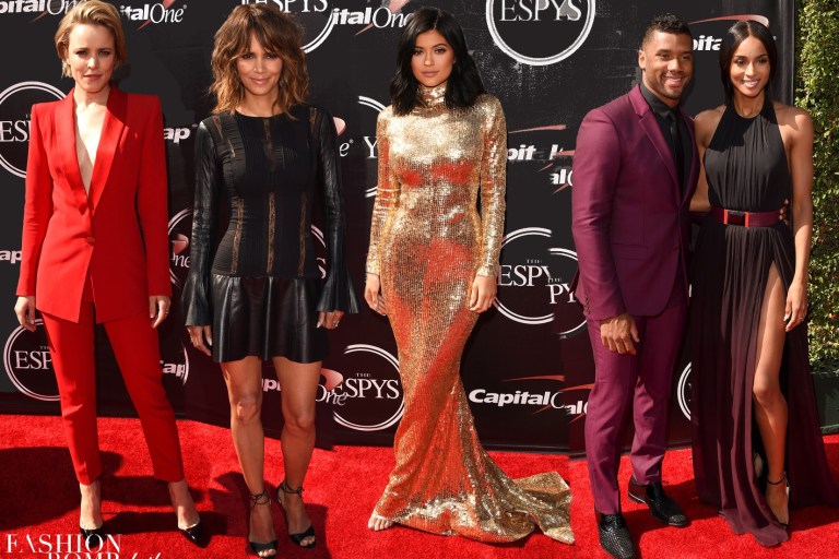 On the Scene: The 2015 Espy Awards Featuring Ciara in Elie Saab, Robin Roberts in Wes Gordon, Kylie Jenner in Shady Zeineldine, and Kendall Jenner in Alexandre Vauthier!