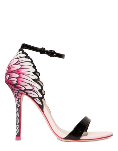 Bomb Product of the Day: Sophia Webster’s Flamingo Patent and Satin Sandals
