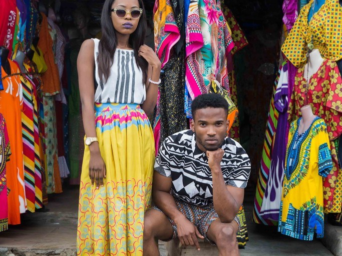 Fashion Bomber and Bombshell of the Day: Morenike and Valentine from Lagos