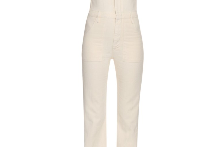 Bomb Product of the Day: Frame Denim’s Le Mechanic Flare Denim Jumpsuit