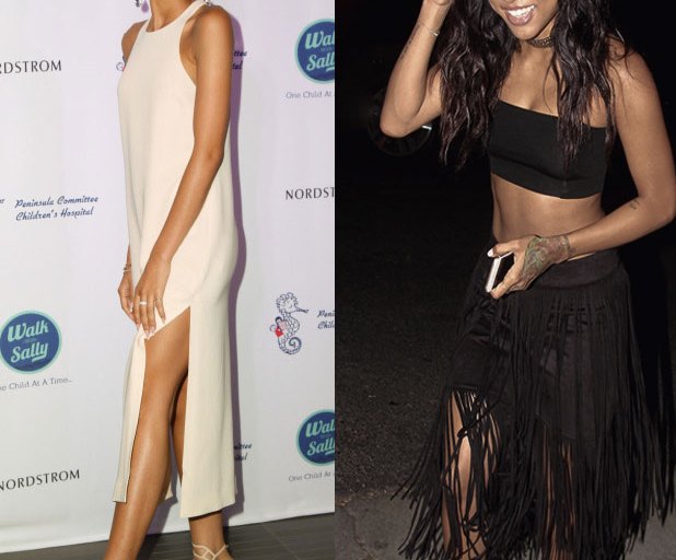 Who Wore it Better? Karrueche Tran vs. Zendaya in Schutz Juliana Sandals