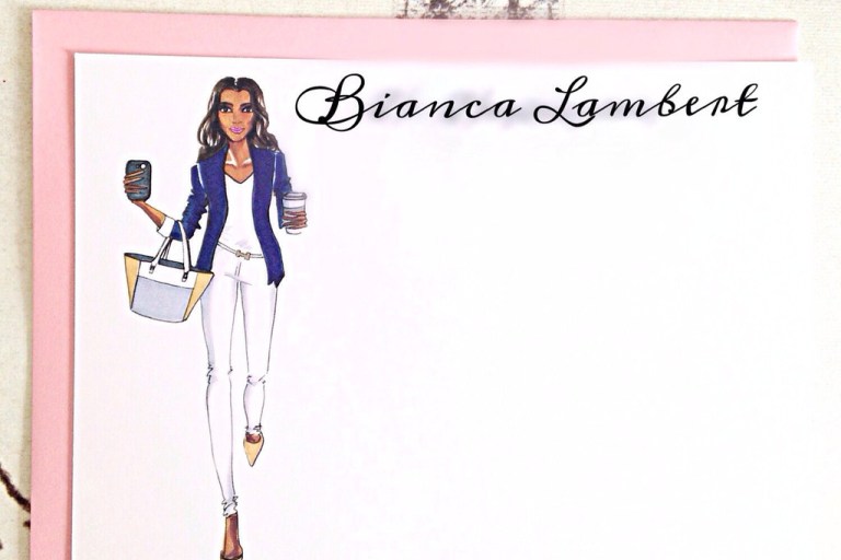 Bomb Product of the Day: Mae B Holiday Cards, Stationary, and Artwork for Women of Color