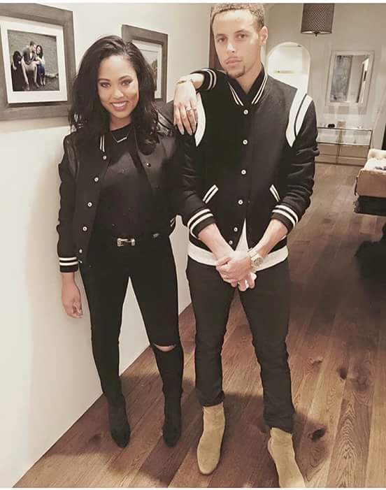 Hot! or Hmm: Steph Curry’s Instagram Saint Laurent Black Wool Teddy Jacket and Tan Suede Chelsea Boots