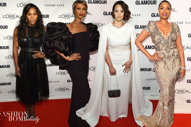 On The Scene: The 25th Annual Glamour Women of the Year Awards with Jennifer Hudson in Marchesa, Caitlyn Jenner in Moschino, and Lupita Nyong’o in Jason Wu!