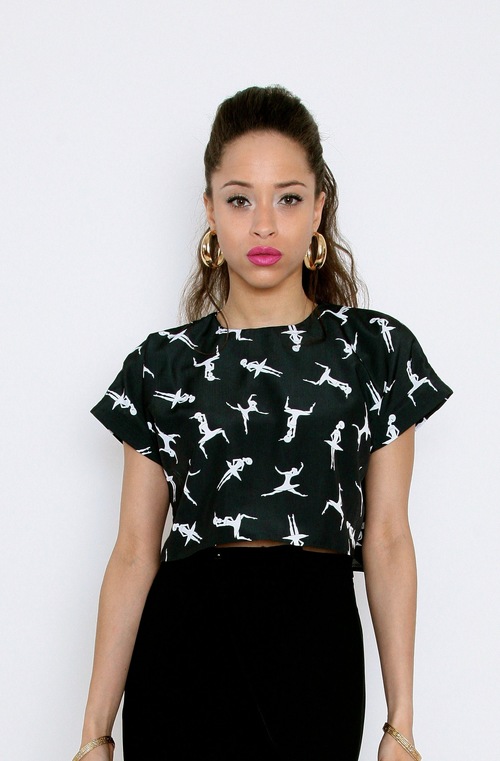 Bomb Product of the Day: Undra Celeste’s Ballet Crop Top