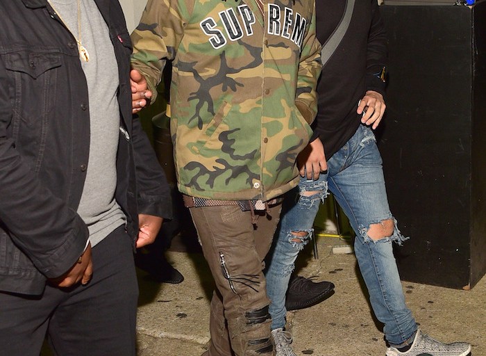 Men’s Fashion Flash: Wale’s Soho Lounge Supreme Camouflage Twill Coaches Jacket