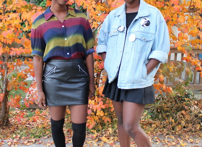 Fashion Bombshells of the Day: Charmaine and Brittany from Los Angeles