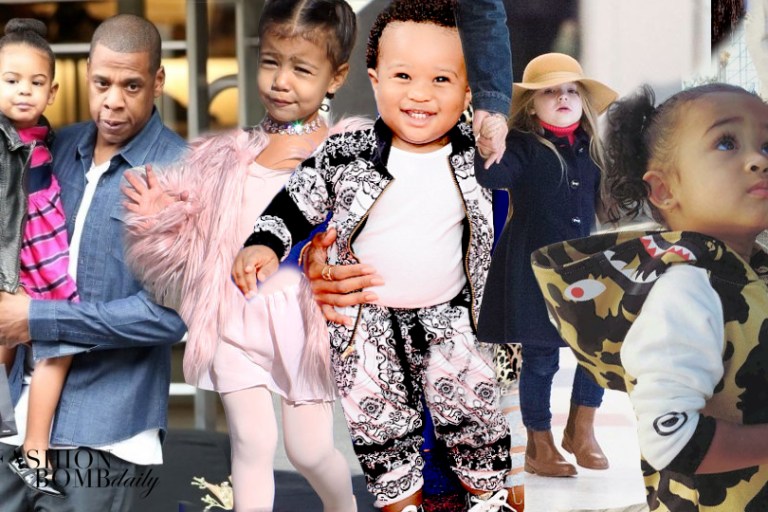 Best of 2015: Fashion Bomb Babies Blue Ivy, North West, Royalty Brown, and More!