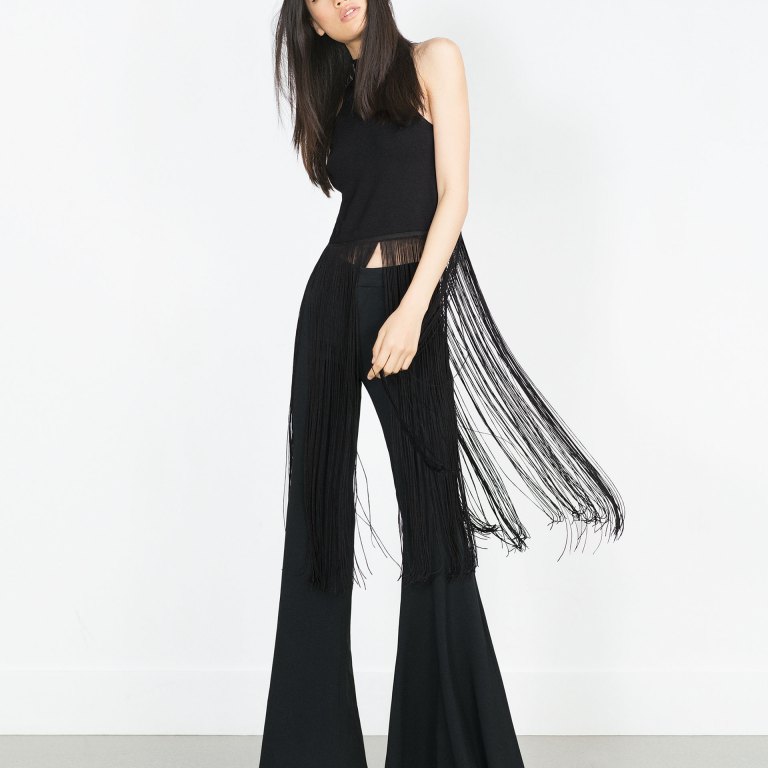 Bomb Product of the Day: Zara’s Fringed Halter Neck Top