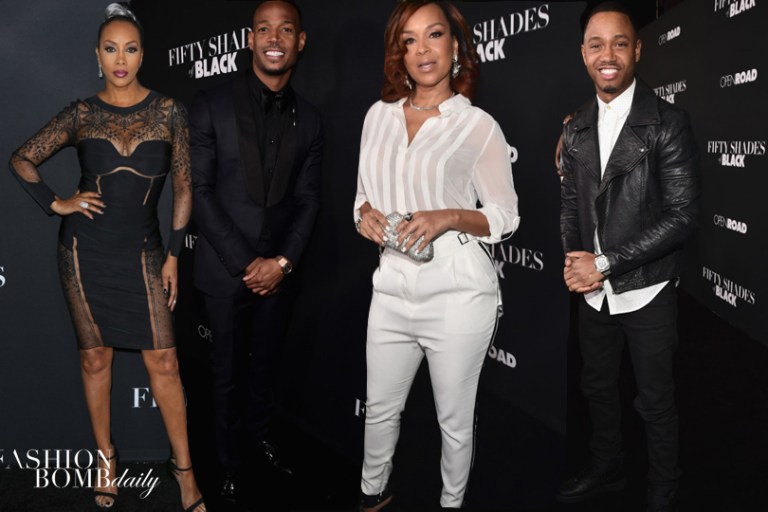 On the Scene: The 50 Shades of Black LA Premiere with Vivica A. Fox in La Perla, Draya Michele in Kyna Collection, Monique Coleman in Bec & Bridge, and More!