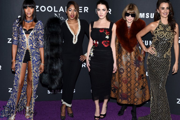 On The Scene: The Zoolander 2 World Premiere with Naomi Campbell in La Perla, Kristen Wiig in Marc Jacobs, Penelope Cruz in Balmain, and more!