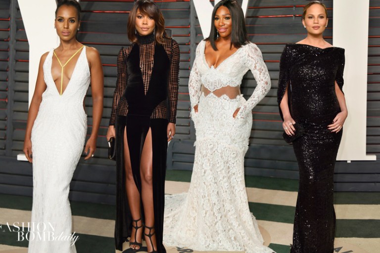 On the Scene: The 2016 Vanity Fair Oscar Party Hosted By Graydon Carter featuring Mary J Blige in Stella McCartney, Jessica Alba in Roberto Cavalli, Elizabeth Banks in Ralph & Russo, and more!