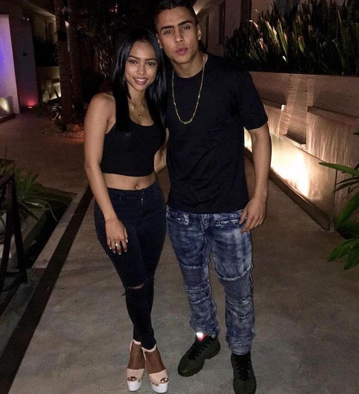 Splurge: Karrueche Tran’s Instagram Giuseppe Zanotti Leather Clog Platform Peep Toe Ankle Strap Sandals