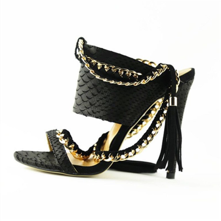 Bomb Product of the Day: Tavia P’s Python Leather Cold Blooded Zmeya Sandals
