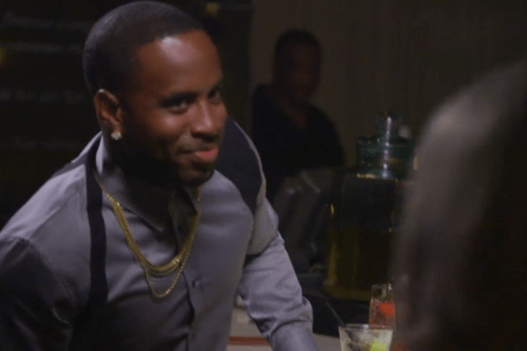 Men’s Fashion Flash: Safaree’s K Michelle My Life Episode Alexander McQueen Herringbone Holster Button Down Shirt