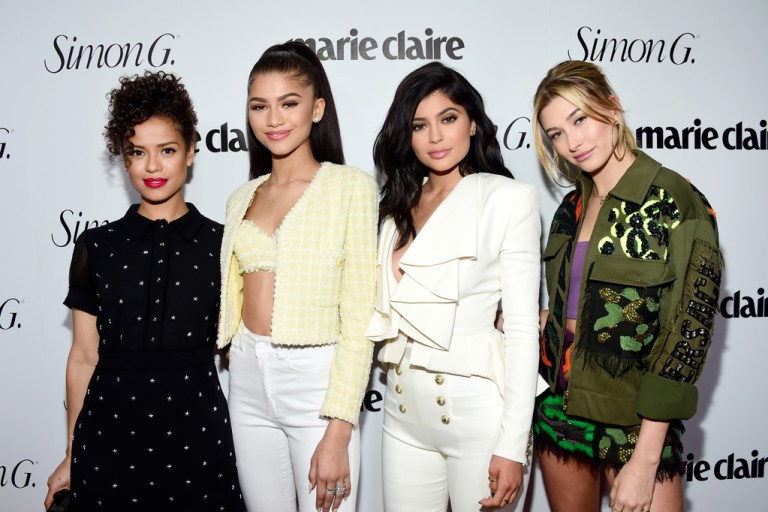 On The Scene: Marie Claire’s May Issue ‘Fresh Faces’ Cover Party featuring Zendaya in Chanel, Kylie Jenner in Balmain, Hailey Baldwin in Versace, and more!
