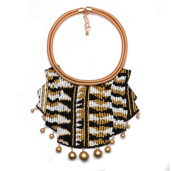 Bomb Product of the Day: Sassy Jones Boutique Beaded Aztec Bib