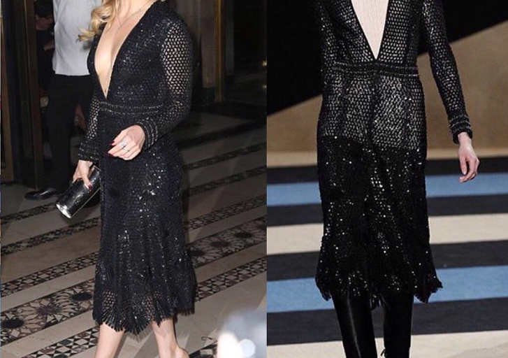 Hot or Hmm: Kate Hudson’s Operation Smile’s Derek Lam Fall 16 Black Dress and Louboutin Nude Pumps