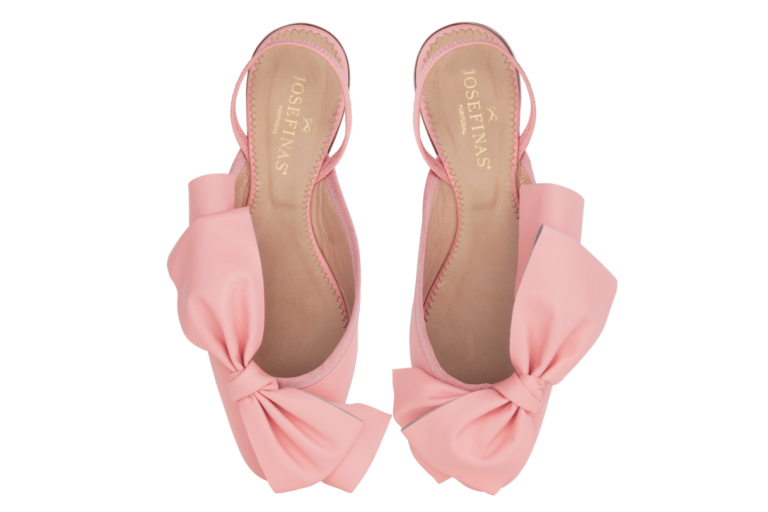 Bomb Product of the Day: Josefinas Leather Bow Flats