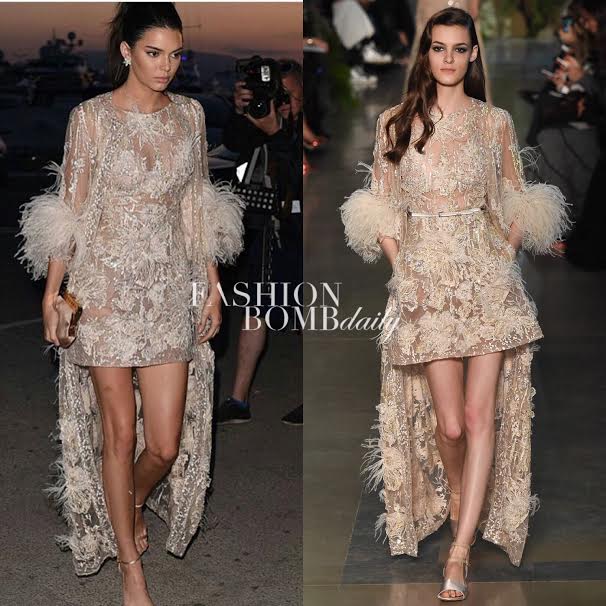 long gold flapper dress Long Beige Flapper Fringe Dress Large main image 0
