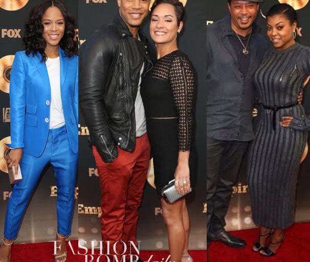 On the Scene: Empire FYC ATAS Event featuring Taraji P Henson in Nina Ricci, Grace Gealey in Cynthia Rowley and Serayah in DSquared2!