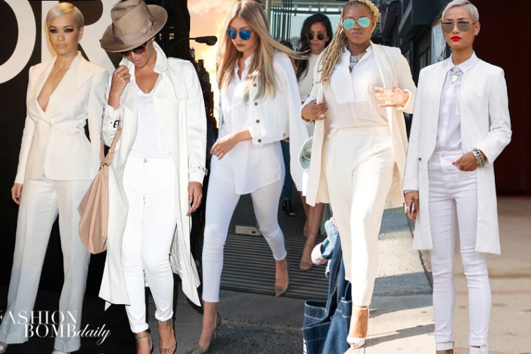 Spring Style Idea: Wow in a White Suit + How to Do You Wear It?