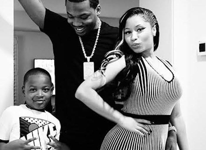 Splurge: Nicki Minaj’s Instagram Opening Ceremony Black And White Rib Knit A-Line Sleeveless Dress