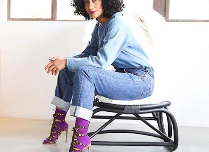 Splurge: Tracee Ellis Ross’s Instagram Christian Louboutin ‘Amazoulo’ Caged Calf-Hair Leopard Print Open Toe Sandals