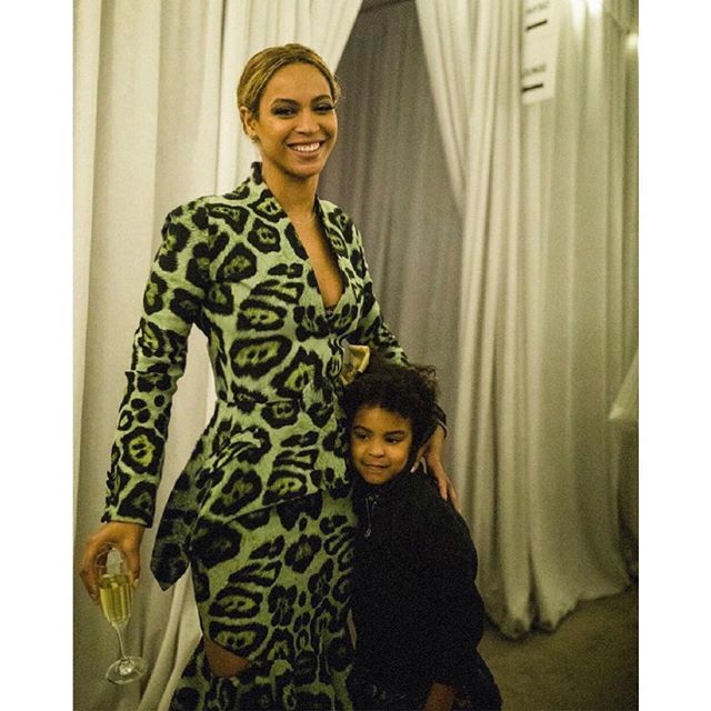 Hot! Or Hmm…: Beyonce’s Formation World Tour 2016 Givenchy Resort 2016 Mint Green Animal Print Peplum Blazer and Cutout Ruffle Hem Midi Skirt